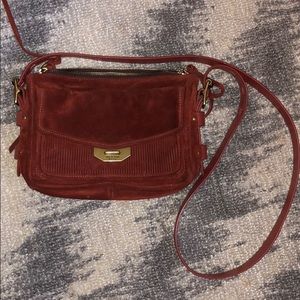 Rag & Bone Small Field Messenger Bag In Rust